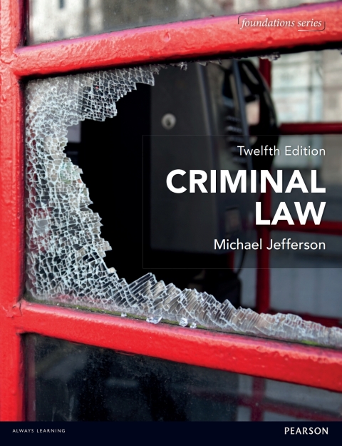 Cover image for book Criminal Law