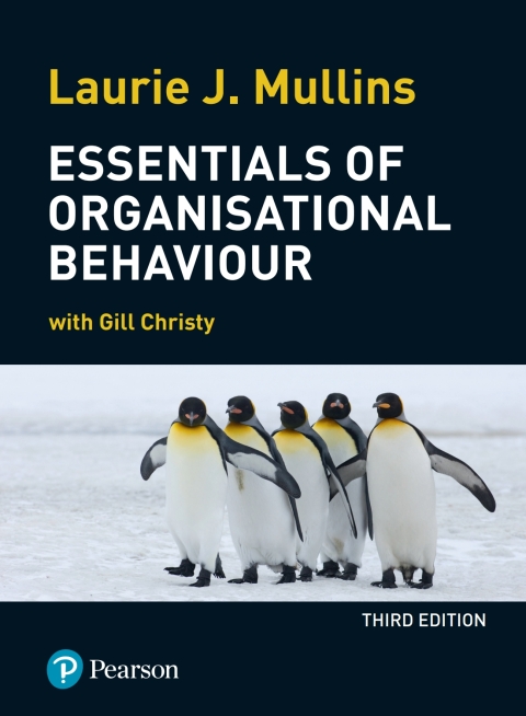 Cover image for book Essentials of Organisational Behaviour