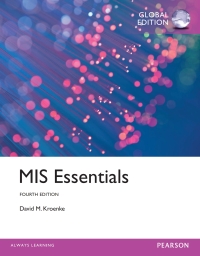 Mis Essentials Pdf Ebook Global Edition 4th Edition 9781292065298 9781292065311 Vitalsource