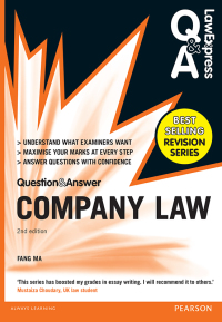Cover image: Law Express Question and Answer: Company Law (Q&A revision guide) 2nd edition 9781292067308