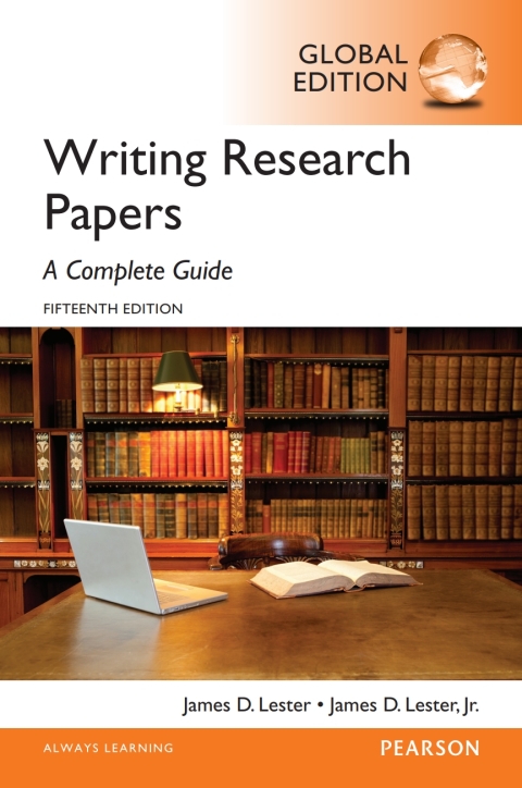 Writing Research Papers: A Complete Guide, Global Edition 