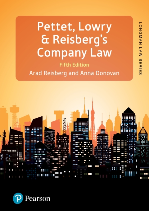 Cover image for book Pettet & Lowry's Company Law