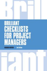 Cover image: Brilliant Checklists for Project Managers ePub eBook 2nd edition 9781292081106