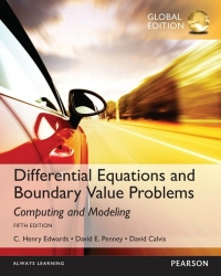 DIFFERENTIAL EQUATIONS AND BOUNDARY VALUE PROBLEMS COMPUTING AND MODELING