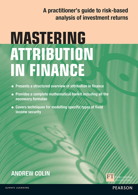 Cover image for book Mastering Attribution in Finance
