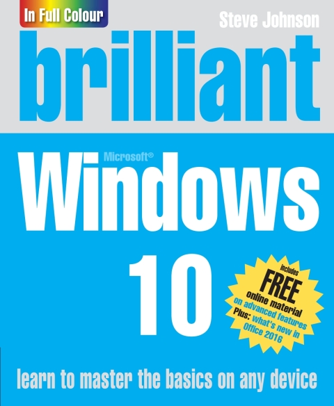 Cover image for book Brilliant Windows 10