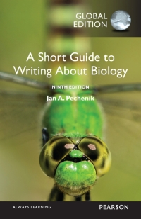 A Short Guide to Writing about Biology, Global Edition