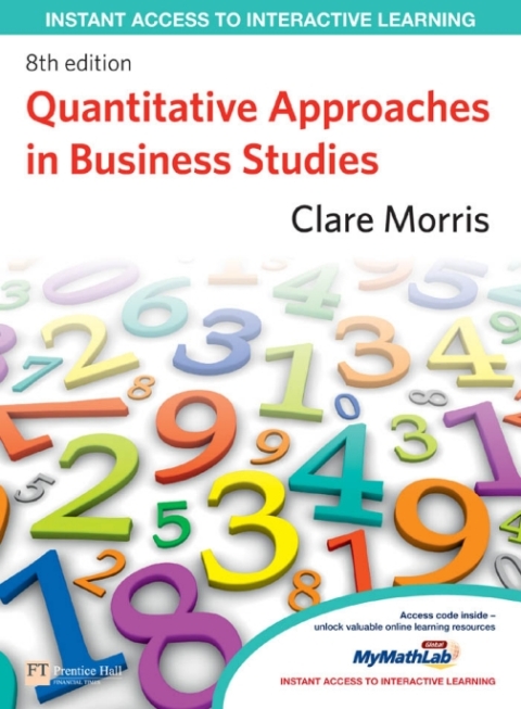 Cover image for book Quantitative Approaches in Business Studies