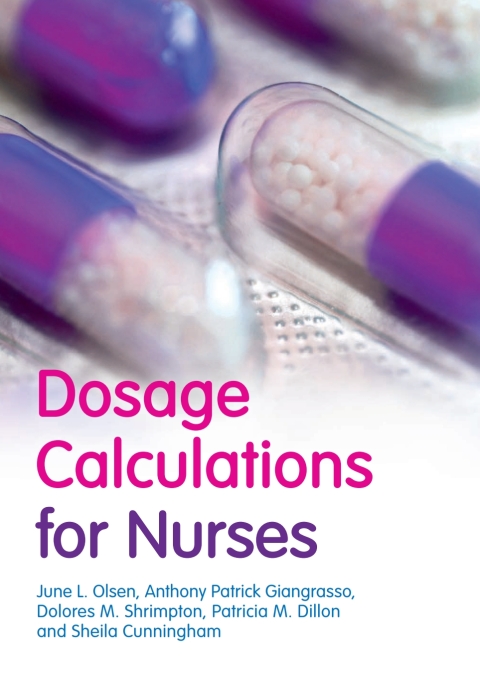 Cover image for book Dosage Calculations for Nurses
