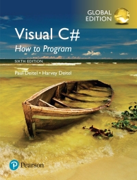 VISUAL C# HOW TO PROGRAM