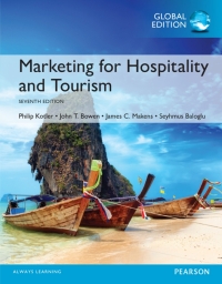 Marketing for Hospitality and Tourism (Global Edition) 7/E ePDF 9781292156163