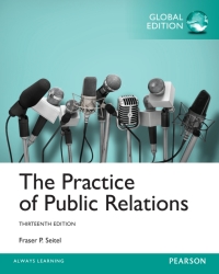 Cover image: The Practice of Public Relatons, Global Edition 13th edition 9781292160054