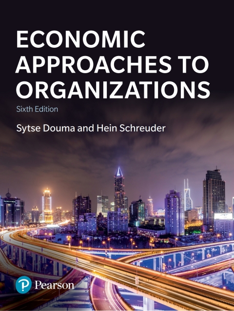 Cover image for book Economic Approaches to Organization