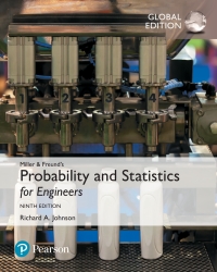 Titelbild: Miller & Freund's Probability and Statistics for Engineers, Global Edition 9th edition 9781292176017