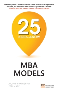 Titelbild: 25 Need-to-Know MBA Models eBook 1st edition 9781292178899