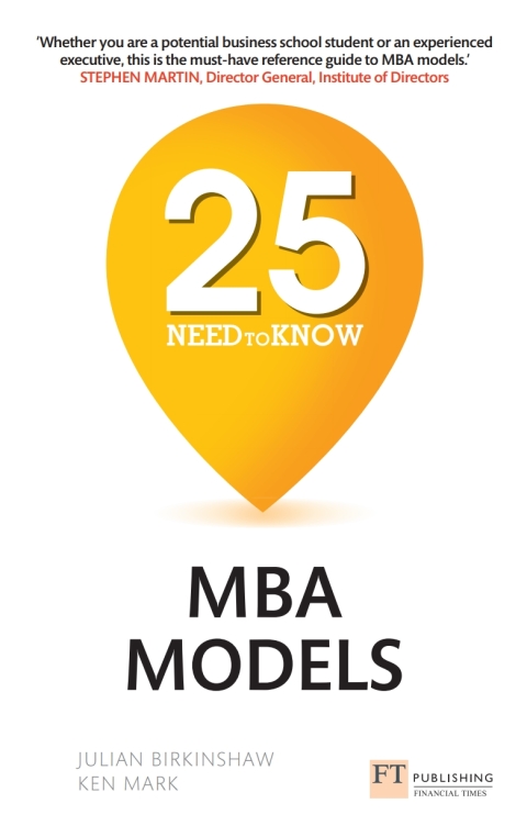 Cover image for book 25 Need-to-Know MBA Models