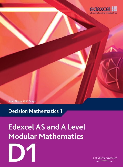 Cover image for book Edexcel AS and A Level Modular Mathematics Decision Mathematics D1