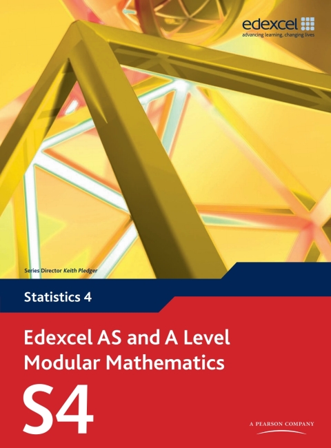 Cover image for book Edexcel AS and A Level Modular Mathematics Statistics S4