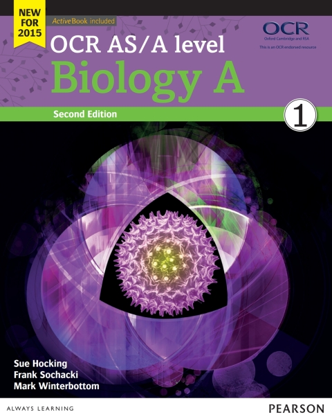 Cover image for book OCR AS/A Level Biology A Student Book 1