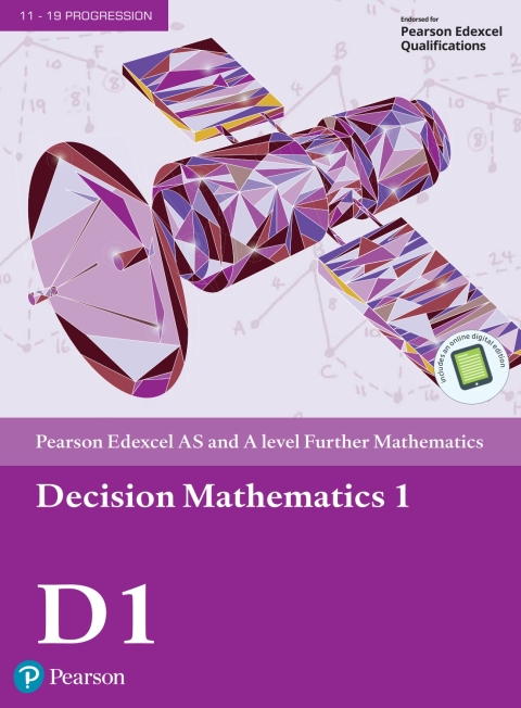 Cover image for book Pearson Edexcel AS and A level Further Mathematics Decision Mathematics 1