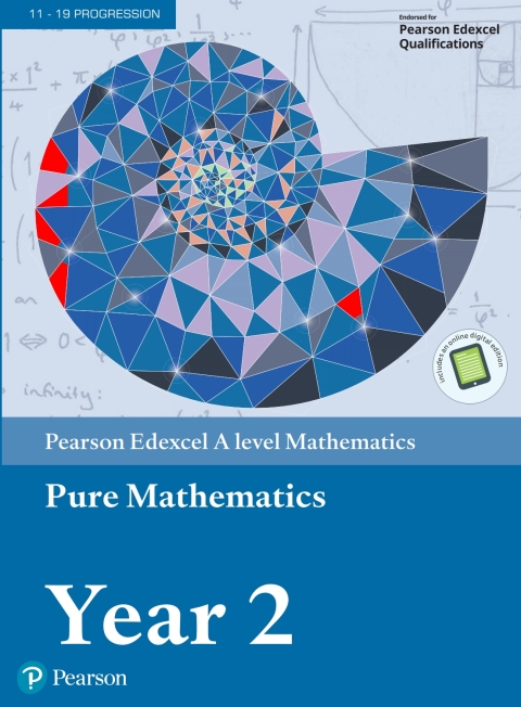 Cover image for book Pearson Edexcel A level Mathematics Pure Mathematics Year 2