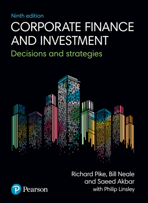 Cover image for book Corporate Finance and Investment