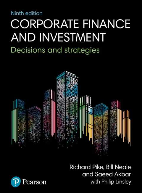 Cover image for book Corporate Finance and Investment