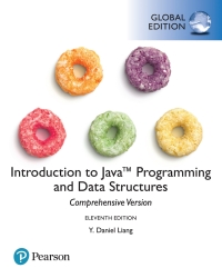 صورة الغلاف: Introduction to Java Programming and Data Structures, Comprehensive Version, Global Edition 11th edition 9781292221878