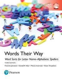 Words Their Way: Word Sorts for Words Their Way: Word Sorts for Letter Name-Alphabetic Spellers, Global Edition