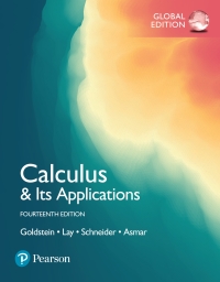 صورة الغلاف: Calculus & Its Applications, Global Edition 14th edition 9781292229041