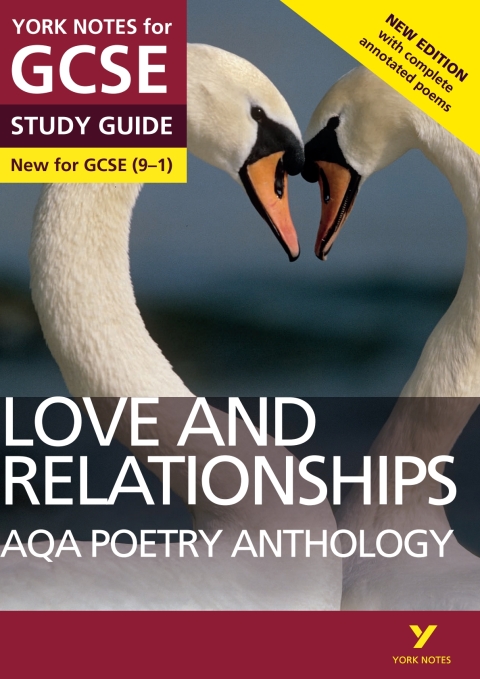 Cover image for book AQA Poetry Anthology - Love and Relationships: York Notes for GCSE (9-1)