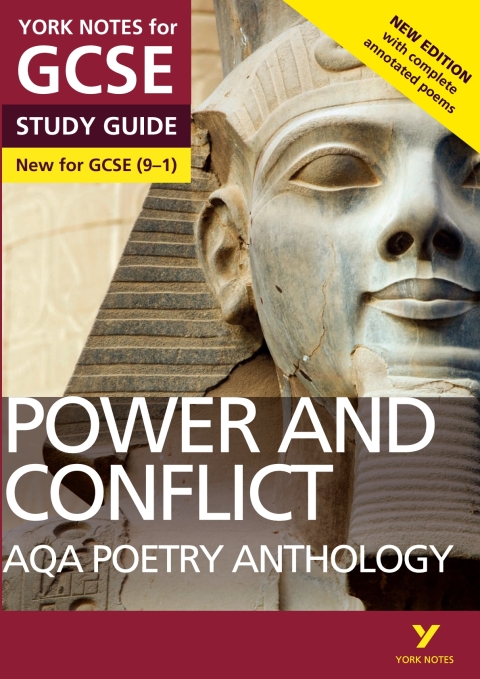 Cover image for book AQA Poetry Anthology - Power and Conflict: York Notes for GCSE (9-1)