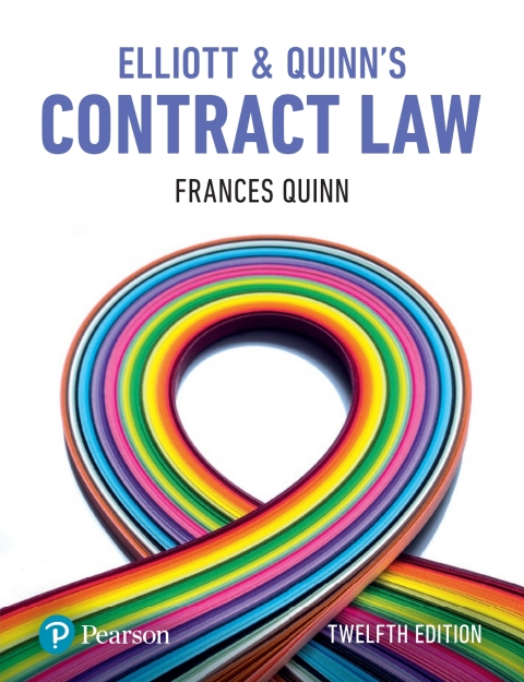 Cover image for book Contract Law
