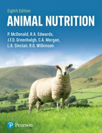 Cover image: Greenhalgh: Animal Nutrition 8th edition