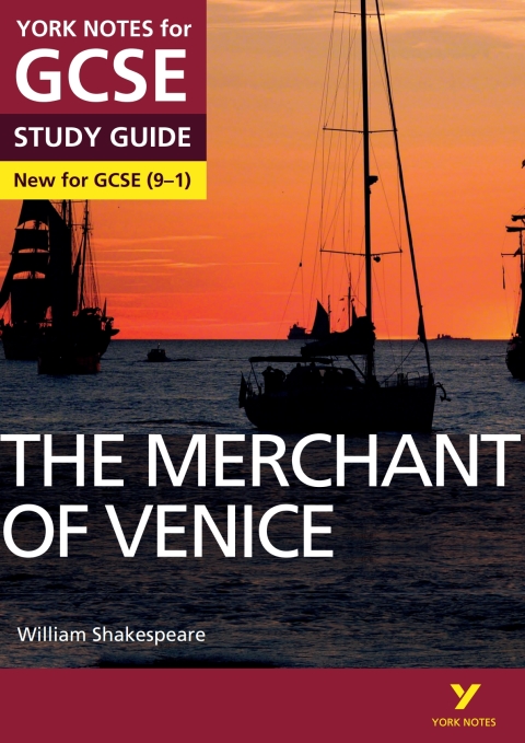 Cover image for book The Merchant of Venice York Notes GCSE English Literature Study Guide - for 2026, 2027 exams
