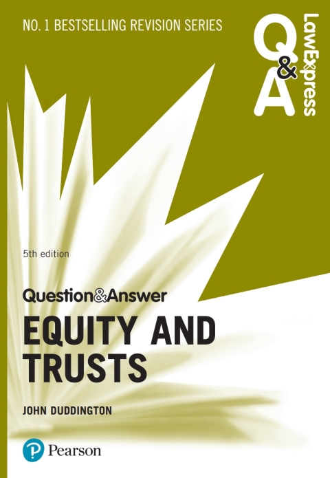 Cover image for book Law Express Question and Answer: Equity and Trusts