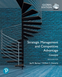 Strategic and Competitive Advantage: Concepts (Global Edition) 6/E ePDF  	9781292266961