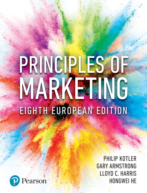 Cover image for book Principles of Marketing, European Edition