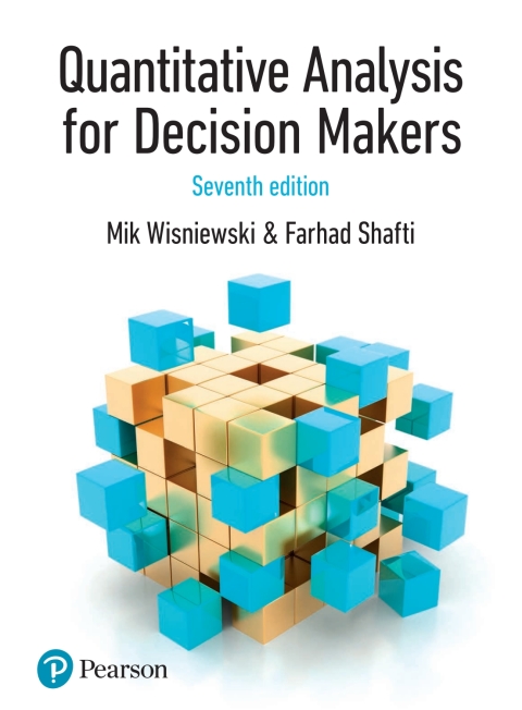 Cover image for book Quantitative Analysis for Decision Makers (formerly known as Quantitative Methods for Decision Makers)