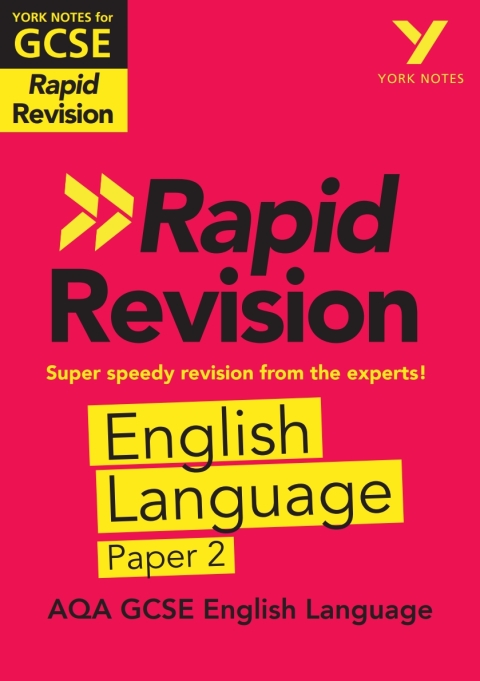 Cover image for book York Notes for AQA GCSE (9-1) Rapid Revision: AQA English Language Paper 2