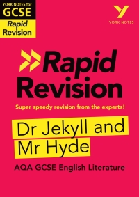 Cover image: York Notes for AQA GCSE (9-1) Rapid Revision: Jekyll & Hyde eBook Edition 1st edition 9781292270890