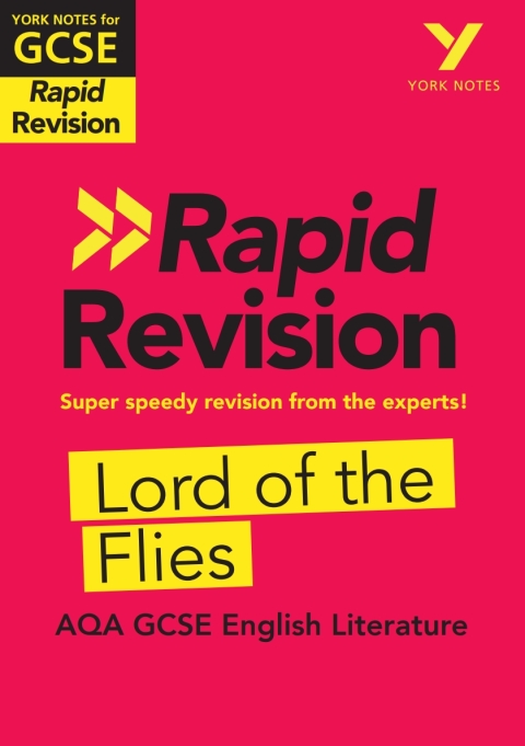 Cover image for book York Notes RAPID AQA GCSE (Revision Guide) Lord of the Flies - for 2026, 2027 exams