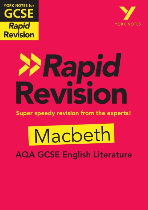 Cover image for book York Notes RAPID AQA GCSE (Revision Guide) Macbeth - for 2026, 2027 exams