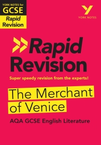 Cover image: York Notes for AQA GCSE (9-1) Rapid Revision: The Merchant of Venice eBook Edition 1st edition 9781292271002