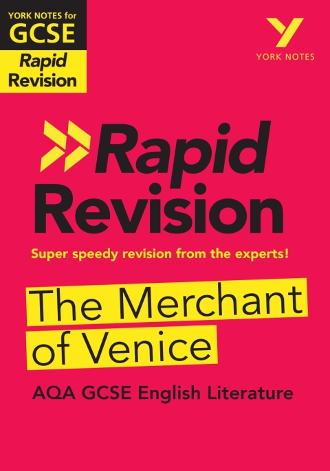 Cover image for book York Notes for AQA GCSE (9-1) Rapid Revision: The Merchant of Venice