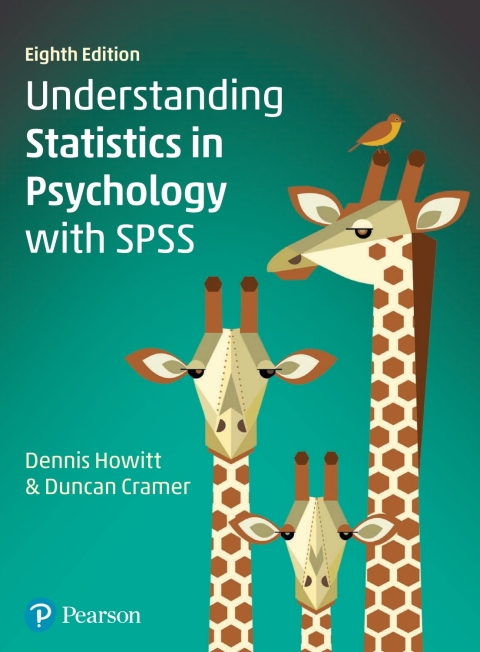 Cover image for book Understanding Statistics in Psychology with SPSS