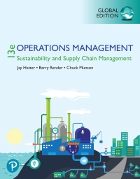 OPERATIONS MANAGEMENT SUSTAINABILITY AND SUPPLY CHAIN MANAGEMENT (GLOBAL EDITION)