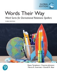 Omslagafbeelding: Words Their Way Word Sorts for Derivational Relations Spellers, Global Edition 3rd edition 9781292303994
