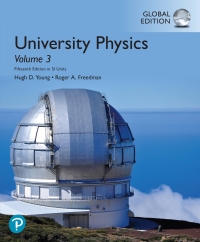 Cover image: University Physics with Modern Physics Volume 3 (Chapters 37-44), eBook in SI Units 15th edition 9781292325262