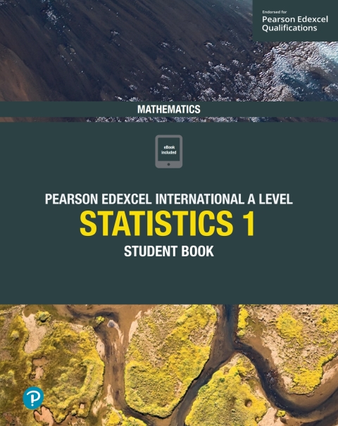 Cover image for book Pearson Edexcel International A Level Mathematics Statistics 1 Student Book